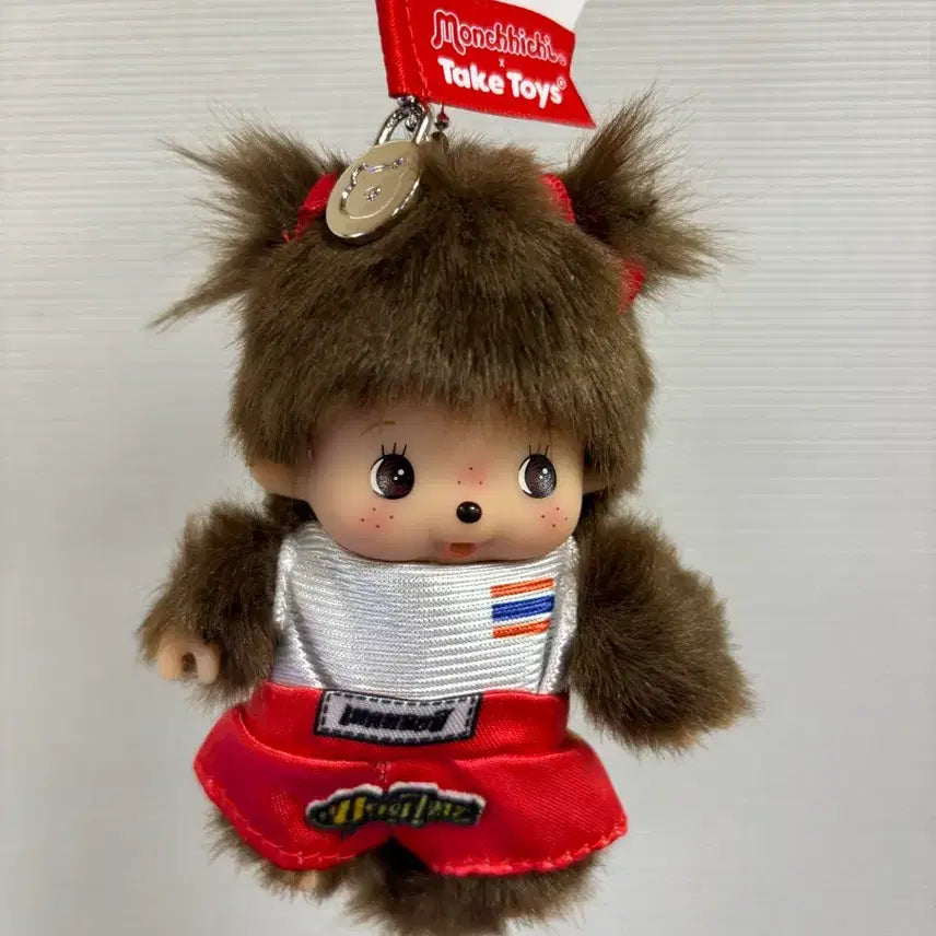 [BUNJANG] Monchhichi Muay Thai Limited Edition Keychain / 태국 한정판 무에타이 몬치치 여아 키링(택포 6)