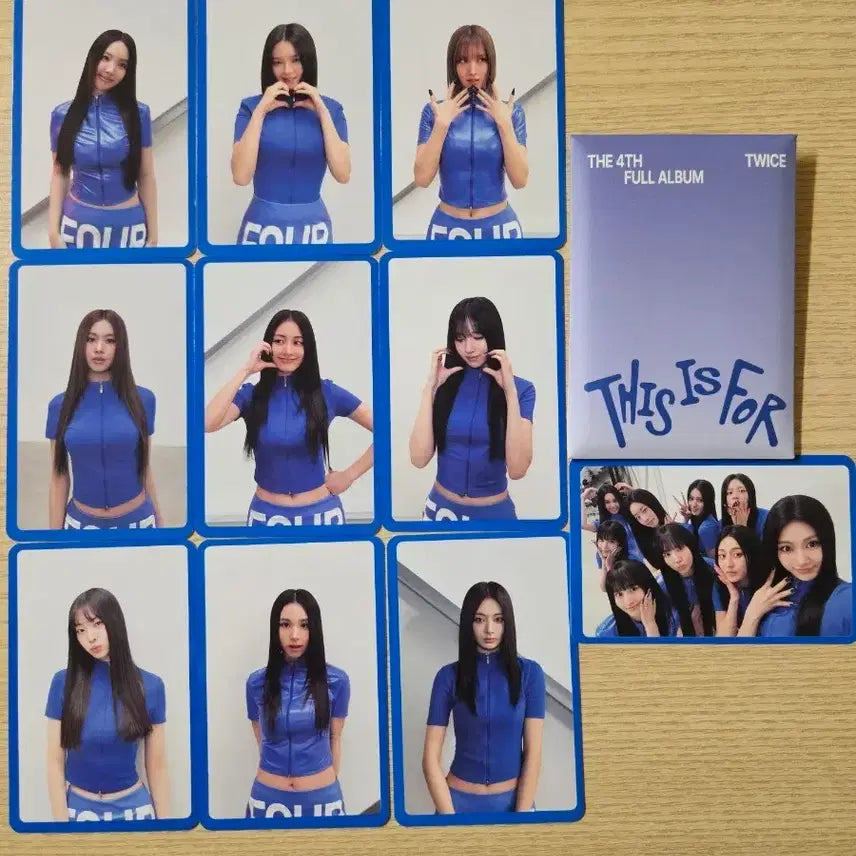 [BUNJANG] TWICE Thisisfor Photocard Set / 트와이스 예판포카 1세트 Thisisfor