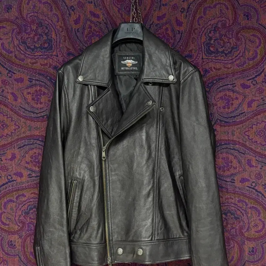 [BUNJANG] Harley-Davidson Double Rider Leather Jacket / 할리데이비슨 더블라이더 가죽자켓