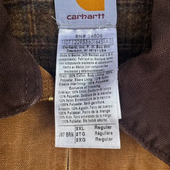 [SOLD OUT] 00s 칼하트 j97  디트로이트 자켓