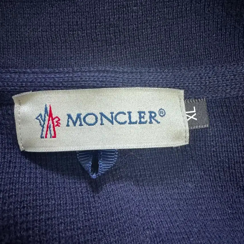 [BUNJANG] Moncler Navy Cardigan XL / 몽클레르 정장 핏 가디건