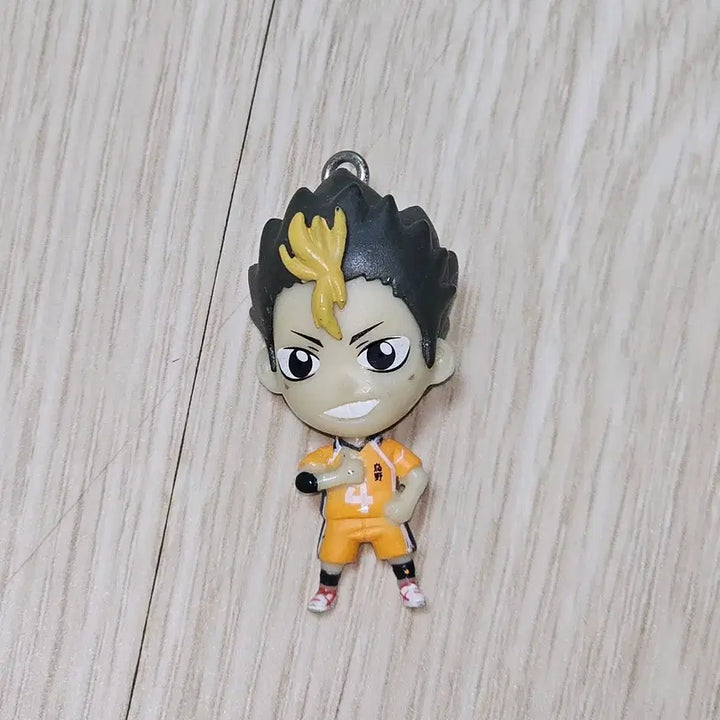[BUNJANG] Haikyuu Nishinoya Figure Keychain / 하이큐 니시노야 피규어 키링