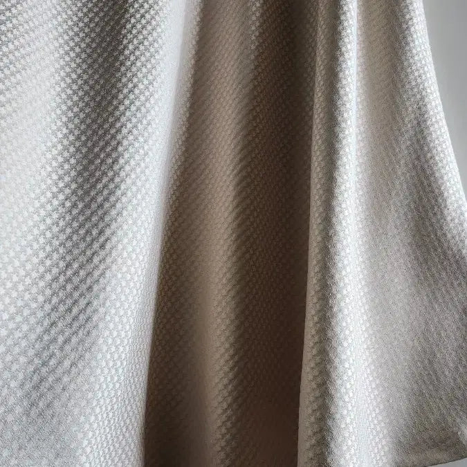[BUNJANG] Ivory Textured Flare Long Skirt / 디자인고급 아이보리 텍스쳐 플레어 스커트