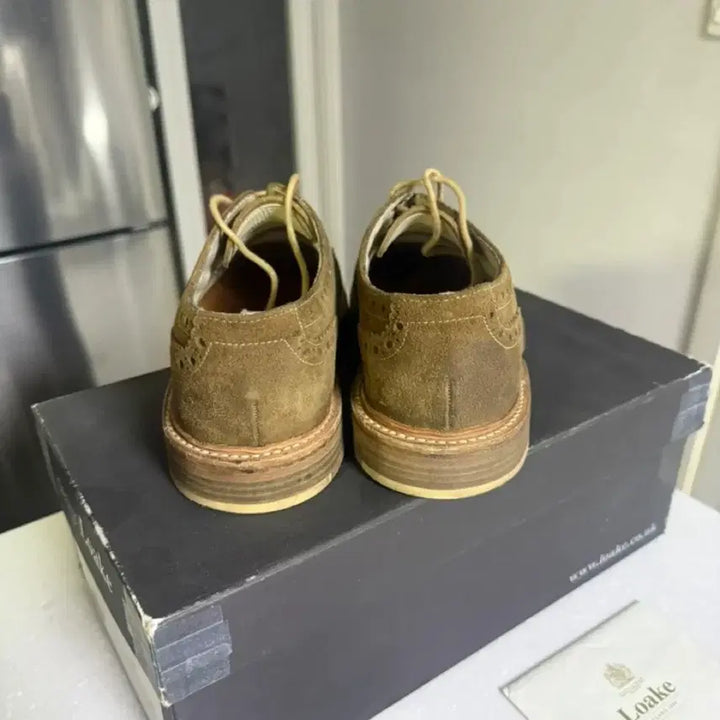 [BUNJANG] Loake 로크 스웨이드 윙팁 더비 / Loake 로크 스웨이드 윙팁 더비