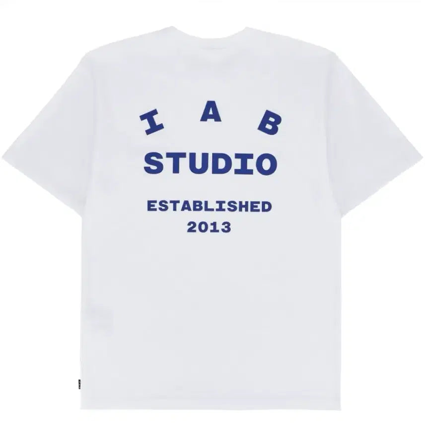 [SOLD OUT] 아이앱 스튜디오 26 아이앱 티셔츠 화이트 네이비 [L]