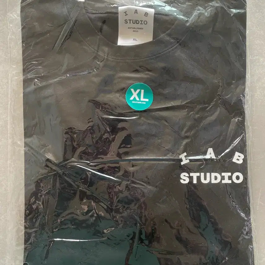 [SOLD OUT] IAB 스튜디오 반팔 티셔츠 블랙 [XL]
