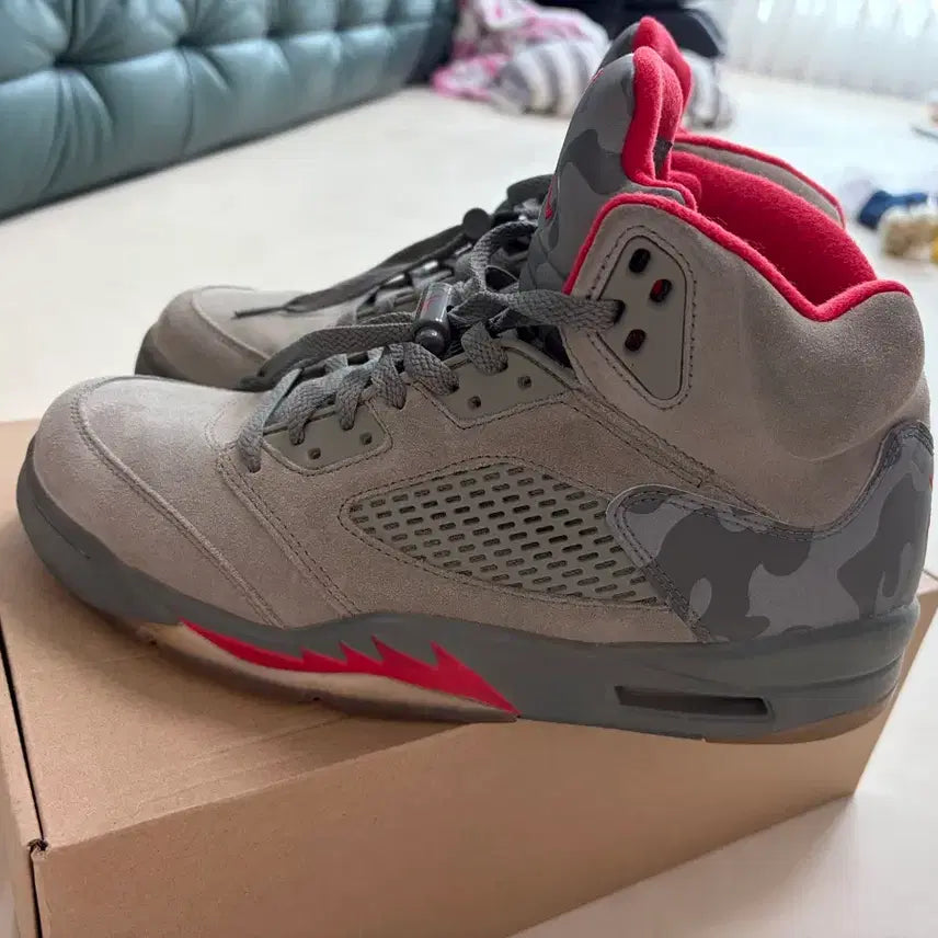 [BUNJANG] Nike Jordan 5 Camo Sneakers / 조던5 카모