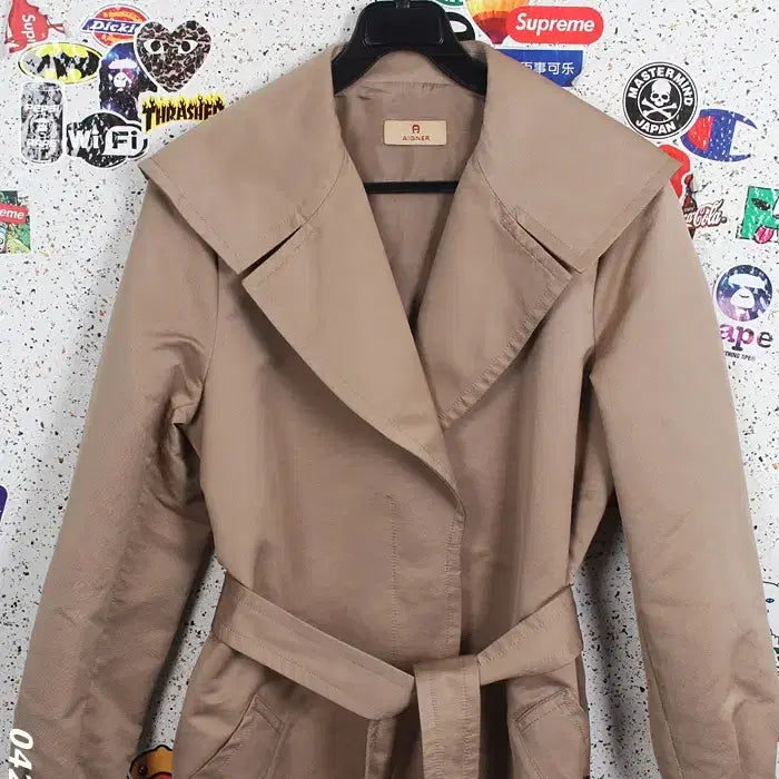 [BUNJANG] AIGNER Trench Short Coat (Size 40) / 여성 40사이즈/ AIGNER 아이그너 트렌치 숏 코트