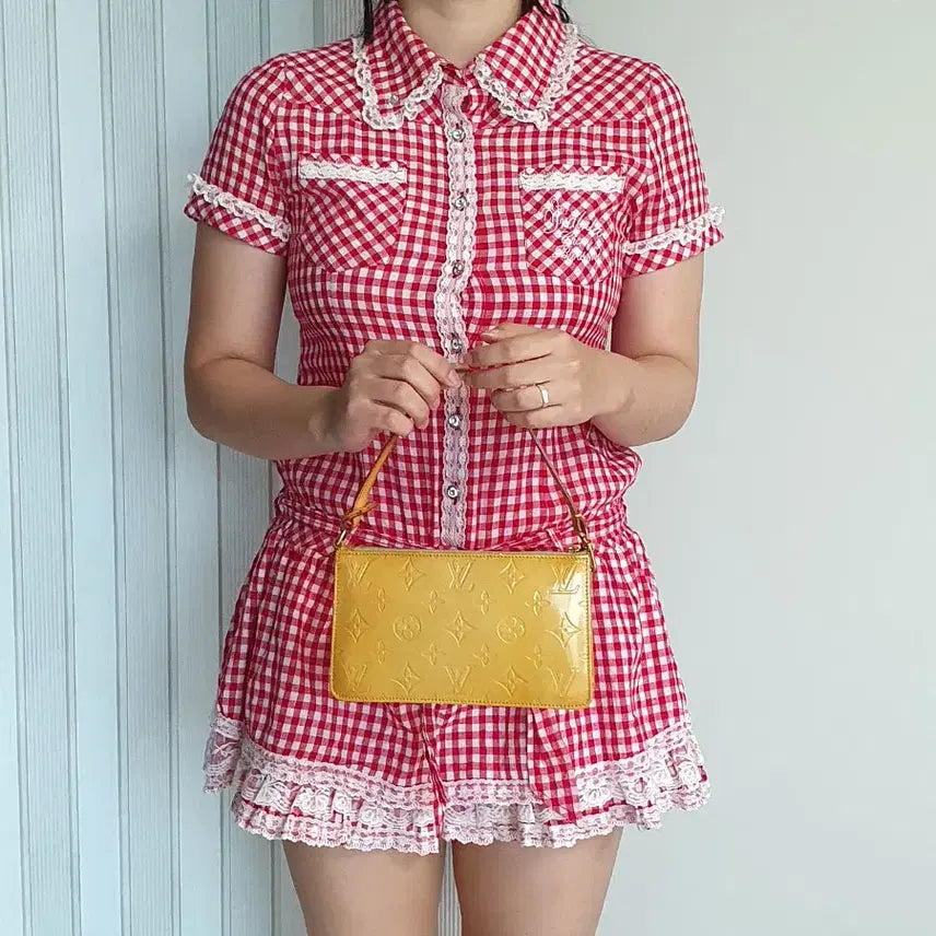 [BUNJANG] Louis Vuitton Vernis Pouch Shoulder Bag / 루이비통 베르니 파우치 숄더백 중고 가방 은피아노