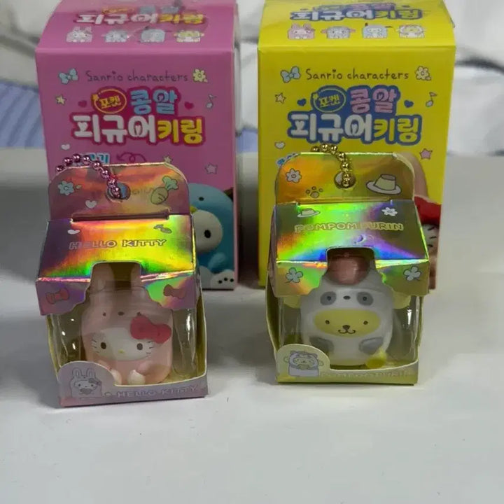 [SOLD OUT] (새상품) 산리오 콩알 피규어 - 헬로키티, 폼폼푸린