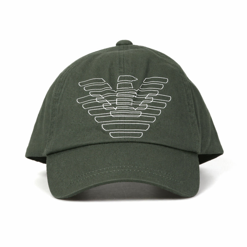 [BUNJANG] Emporio Armani Eagle Logo Print Ball Cap / 엠포리오 아르마니 이글 로고 프린트 볼캡