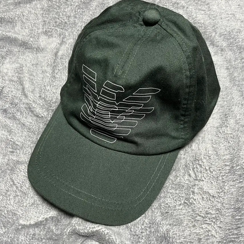 [BUNJANG] Emporio Armani Eagle Logo Print Ball Cap / 엠포리오 아르마니 이글 로고 프린트 볼캡