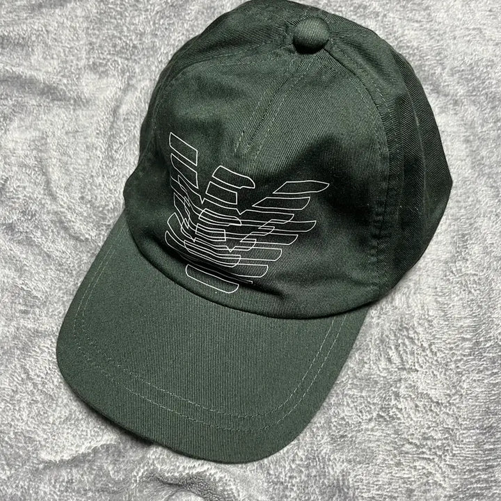 [BUNJANG] Emporio Armani Eagle Logo Print Ball Cap / 엠포리오 아르마니 이글 로고 프린트 볼캡