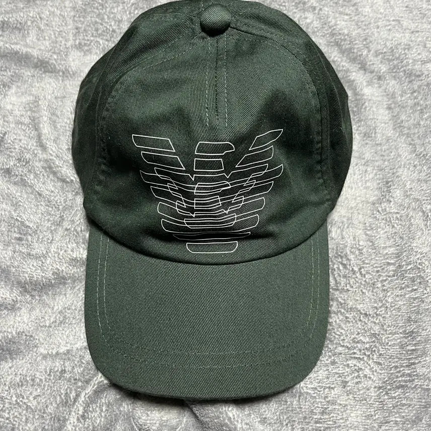 [BUNJANG] Emporio Armani Eagle Logo Print Ball Cap / 엠포리오 아르마니 이글 로고 프린트 볼캡