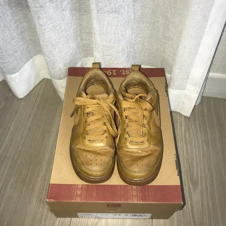 [BUNJANG] Nike Air Force 1 Brown 된장 Edition Shoes / 나이키 에어포스 브라운 된장포스 235