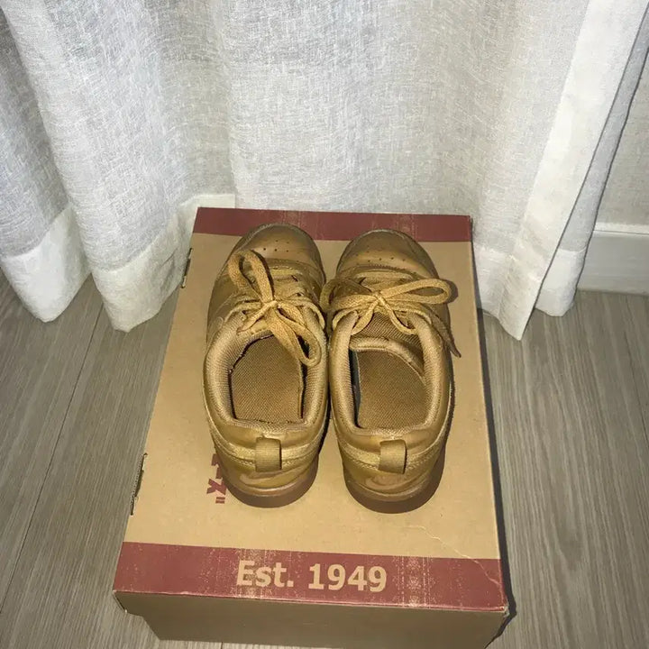 [BUNJANG] Nike Air Force 1 Brown 된장 Edition Shoes / 나이키 에어포스 브라운 된장포스 235