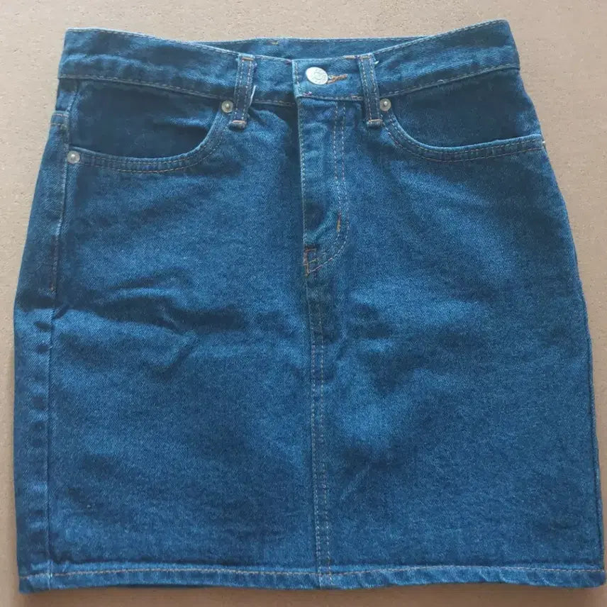 [BUNJANG] TTOPP Denim Mini Skirt / TTOPP 청 데님 미니 스커트