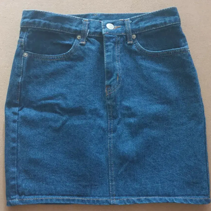 [BUNJANG] TTOPP Denim Mini Skirt / TTOPP 청 데님 미니 스커트