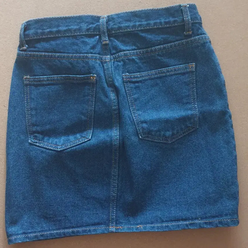 [BUNJANG] TTOPP Denim Mini Skirt / TTOPP 청 데님 미니 스커트