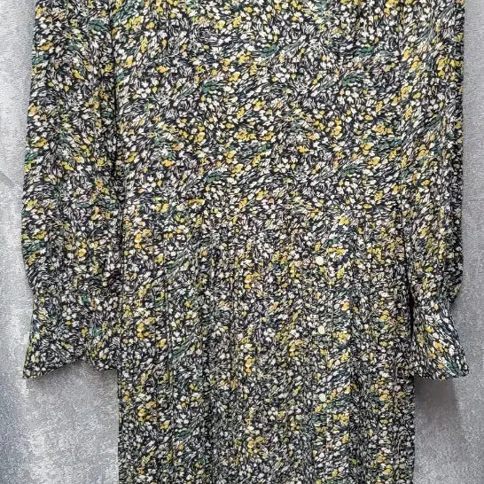 [BUNJANG] Around Flower Long Dress / around 어라운드 플라워 롱 원피스