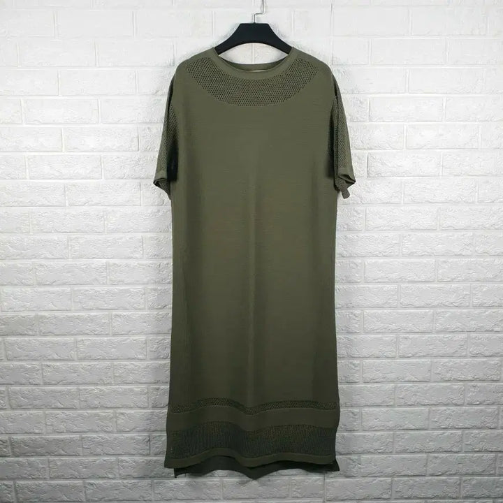 [BUNJANG] System Punching Detail Knit Dress / [55]시스템 펀칭 디테일 니트 원피스