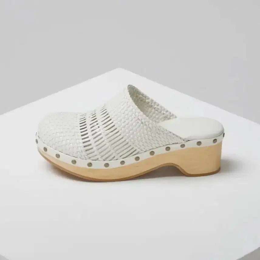 [BUNJANG] Archive Appke Weaving Clogs (Glow Linen) / 아카이브앱크 위빙 클로그