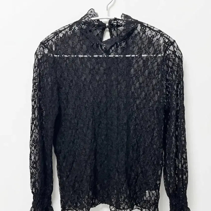 [BUNJANG] Sheer Lace Inner T-Shirt / [빠른배송] 시스루 레이스 이너티/레이어드 추천