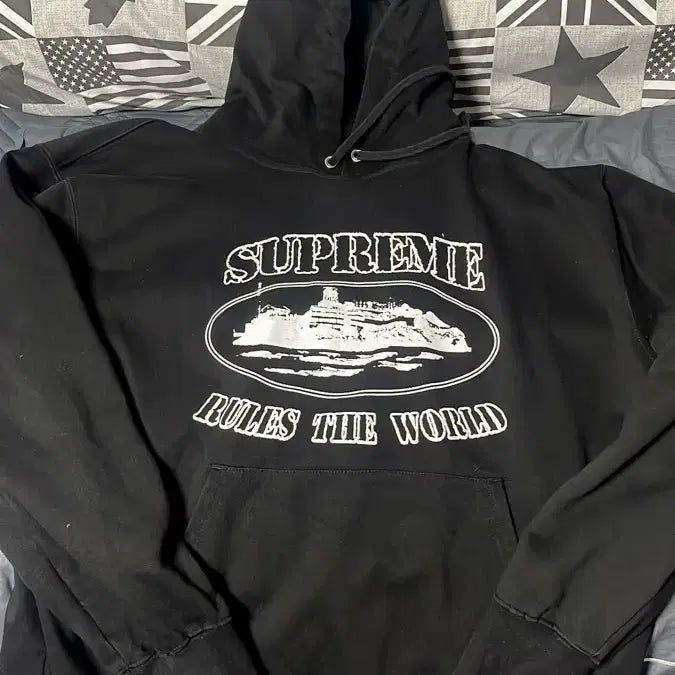 [BUNJANG] Supreme Cortez Collaboration Hoodie M / 슈프림 코르테이즈 콜라보 후드티