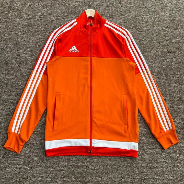 [BUNJANG] Adidas Three-Stripe Track Jacket (Orange) / 아디다스 삼선 트랙 자켓 M 오렌지