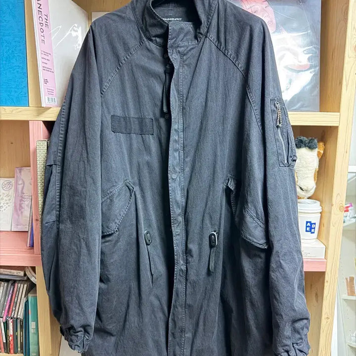 [BUNJANG] Blackout Fishtail Jacket / [2xl] 블랙아웃 피쉬테일 자켓 블랙
