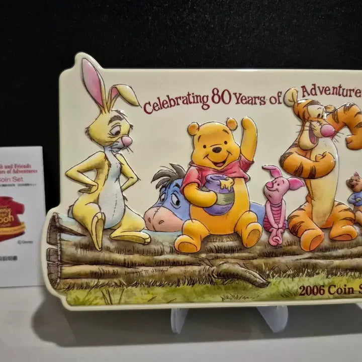 [BUNJANG] Disney Winnie the Pooh 80th Anniversary Commemorative Silver Coin Set / 디즈니 곰돌이 푸 80주년 기념 민트세트 화폐 은화 실버바