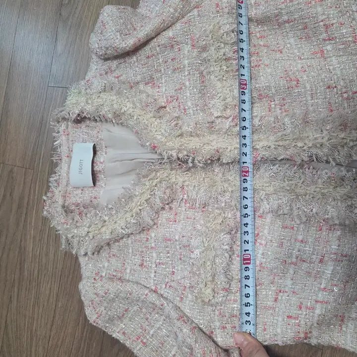 [BUNJANG] JIGOTT Tweed Long Jacket / 지고트(JIGOTT) 화사한 펄감있는 롱트위드자켓 55