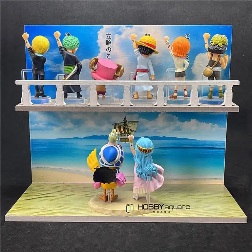 [BUNJANG] One Piece World Collectable Figure Diorama Base / [배경베이스] 원피스 월드콜렉터블 동료의 증표 배경 베이스 월콜