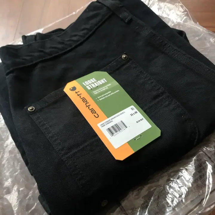 [BUNJANG] Carhartt WIP Double Knee B136 Work Pants - Black / [31/30] OG 칼하트 더블니 B136 블랙 새상품