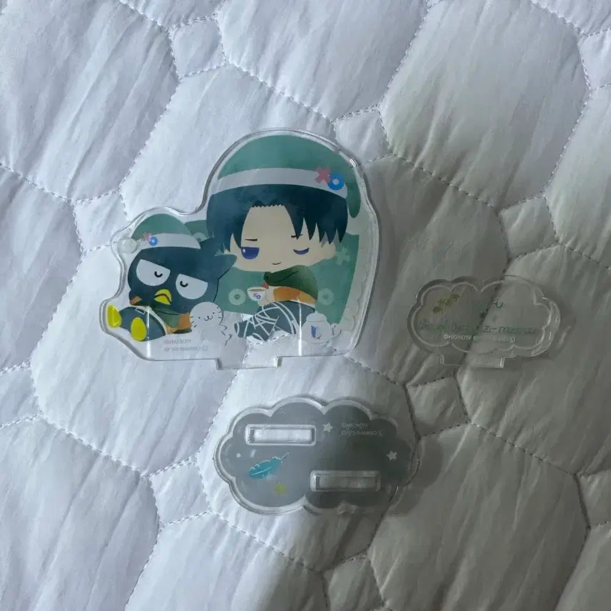 [BUNJANG] Attack on Titan Levi Badtz-Maru Acrylic Stand / 진격의 거인 리바이 배드바츠마루 아크릴 판매