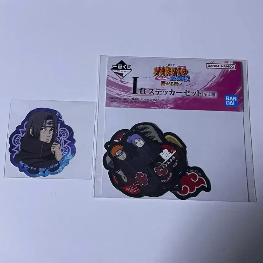 [BUNJANG] Naruto Ichiban Kuji Akatsuki Sticker (Sealed) / 나루토 이치방쿠지 제일복권 I상 아카츠키 스티커 미개봉