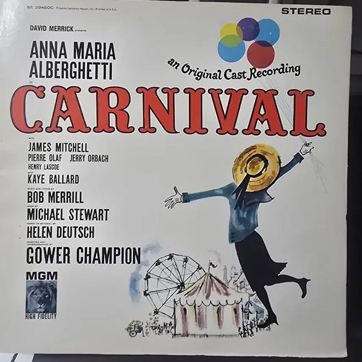 [BUNJANG] Carnival! Original Broadway Cast Recording LP / 카니발 Carnival!_뮤지컬 LP USA