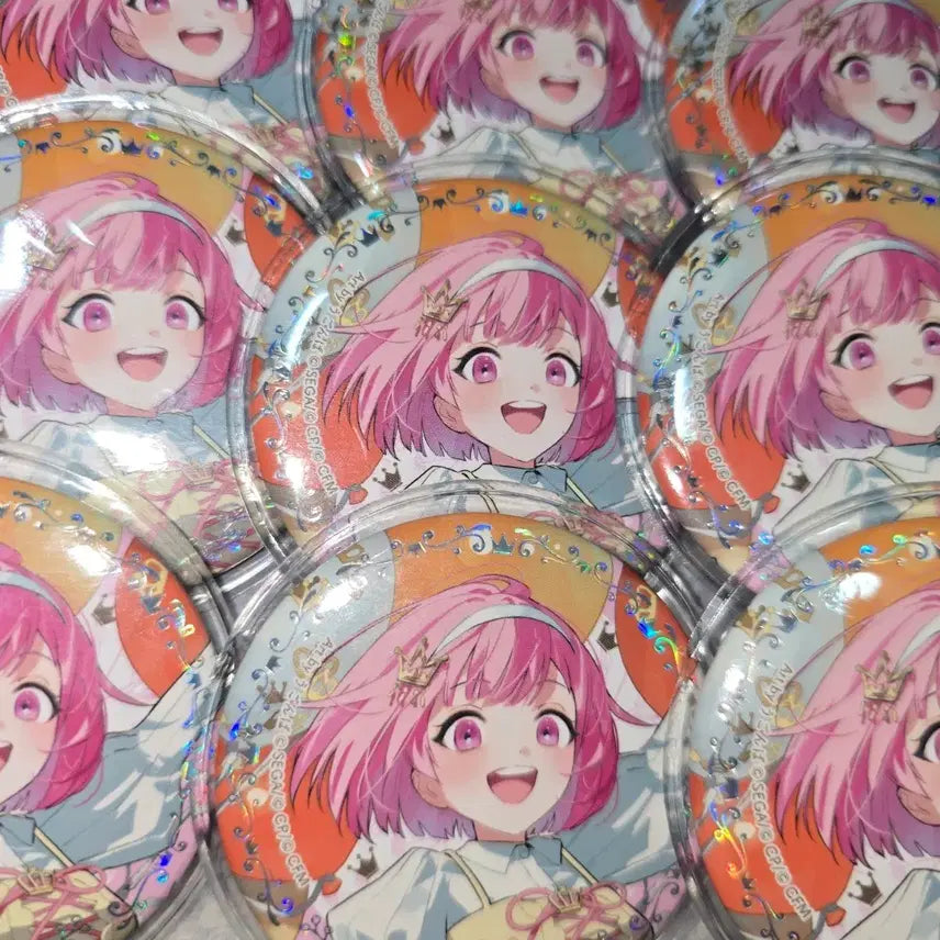 [BUNJANG] Project Sekai Otori Emu Anniversary Badge Bundle Set / 프로젝트 세카이 프세카 프로세카 오오토리 에무 감사제 캔뱃지 12개 일괄