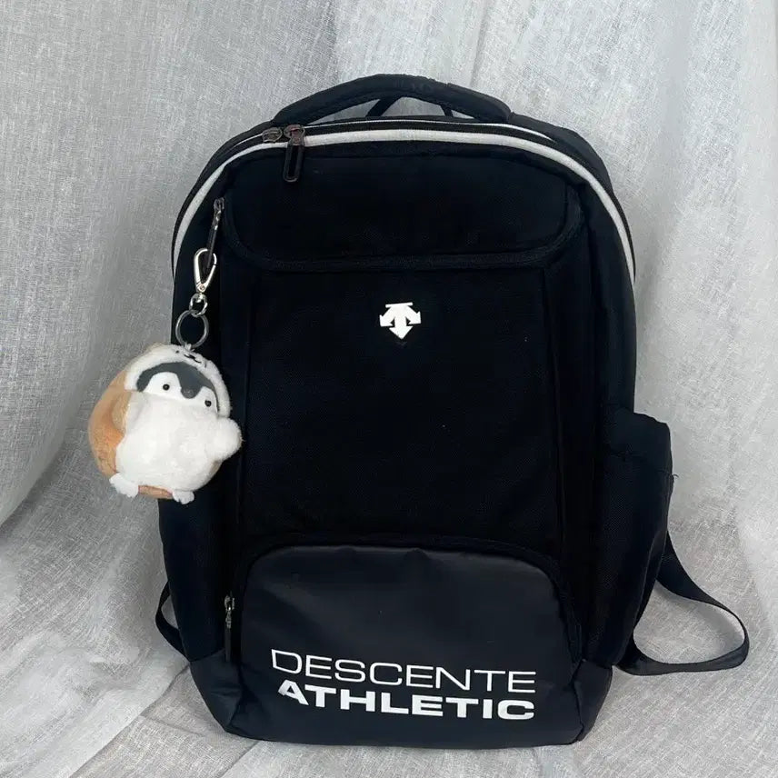 [BUNJANG] Descente Athletic Backpack Set / 데상트 애슬레틱 백팩 + 보조가방(신주머니)세트