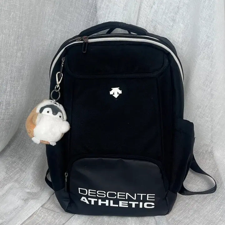 [BUNJANG] Descente Athletic Backpack Set / 데상트 애슬레틱 백팩 + 보조가방(신주머니)세트
