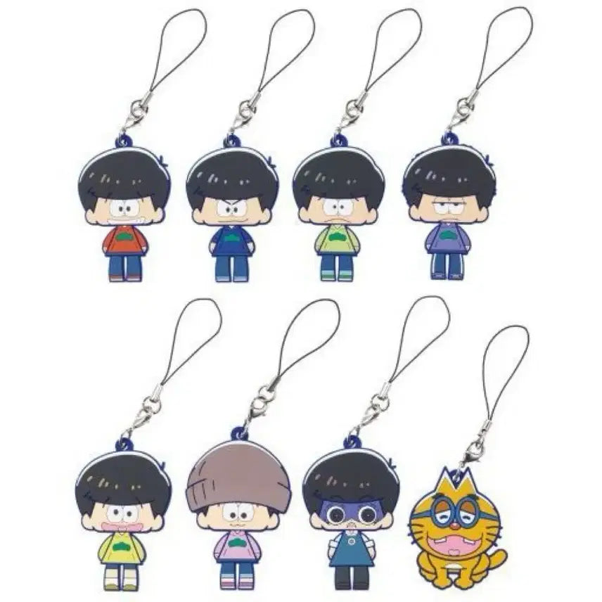 [BUNJANG] Osomatsu-san Jyushimatsu Rubber Strap / 오고마츠상 쥬시마츠 러버 스트랩