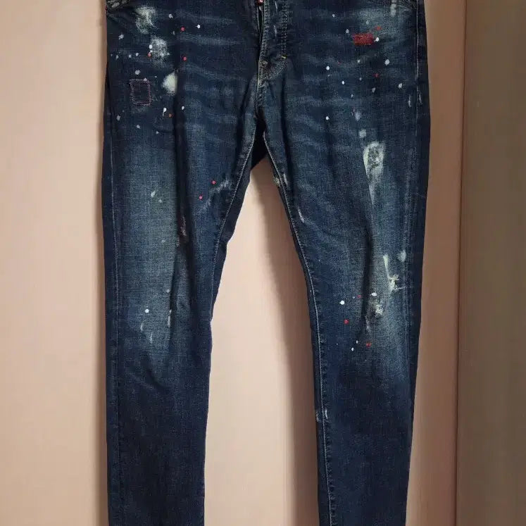 [SOLD OUT] 디스퀘어드2 스플래터 데님팬츠