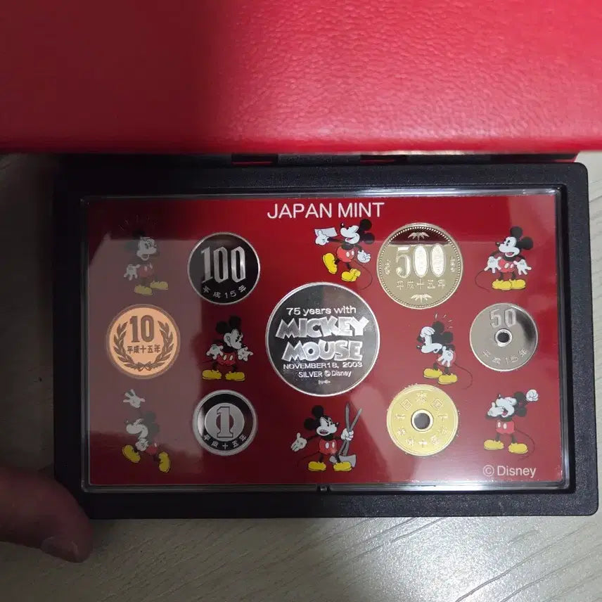 [BUNJANG] Mickey Mouse Birth Commemorative Coin Set / 미키마우스 탄생 기념 주화 세트