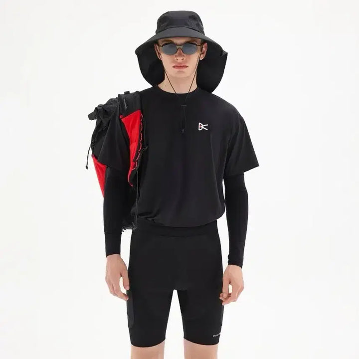[BUNJANG] District Vision Lightweight T-Shirt Black / [XL]디스트릭트비전 라이트웨이트 티셔츠 블랙 새상품 판매