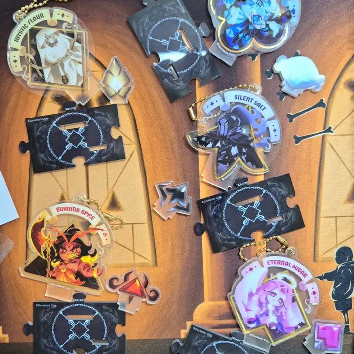 [BUNJANG] Cookie Run Kingdom Cookie Acrylic Standee - Beast Cookies / 7.5일괄+굿덤) 쿠키런 킹덤 쿠킹덤 비스트 쿠키들 아크릴 쉐도우밀크