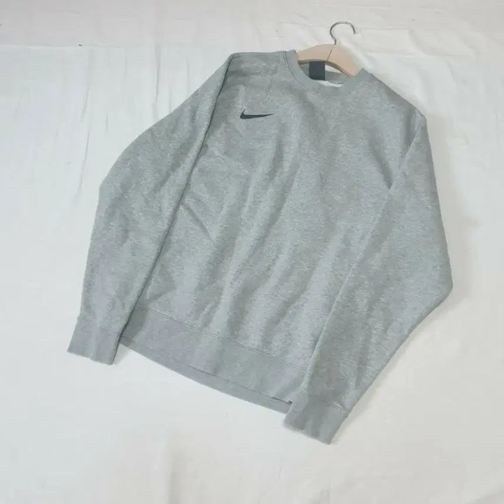 [BUNJANG] Nike Swoosh Sweatshirt Gray / 나이키 스우시 맨투맨 그레이