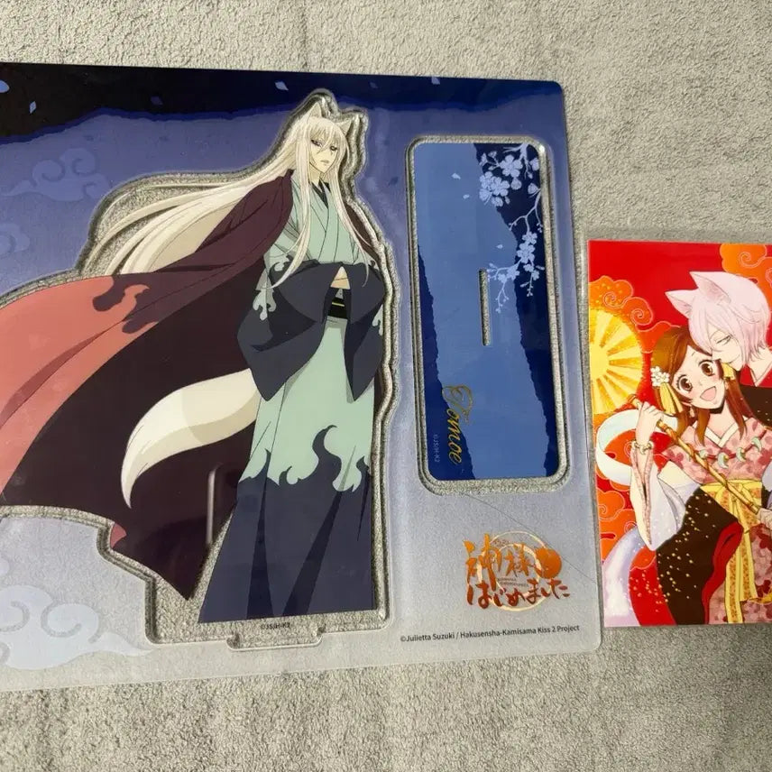 [BUNJANG] Oshiryong Tomoe Acrylic Stand &amp; Postcard / (반택포)오신령 토모에 아크릴스탠드&amp;엽서