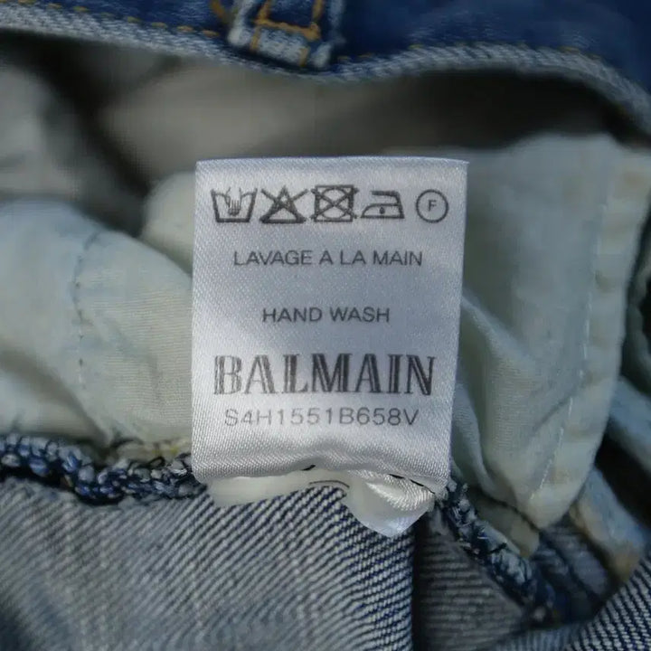 [BUNJANG] Balmain Denim Shorts / 디테일 미쳤다유 지퍼만 봐도 답 나오는 발망