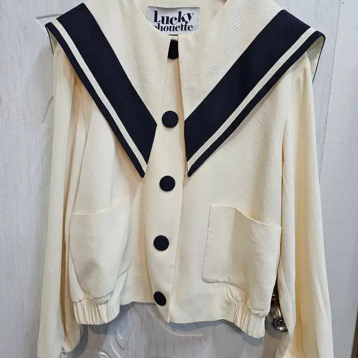 [BUNJANG] Lucky Chouette Sailor Collar Jumper / 럭키슈에뜨 세일러 카라 점퍼