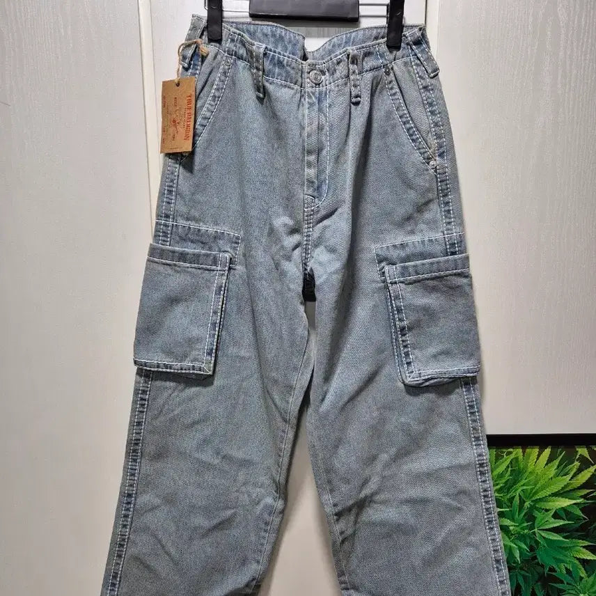 [BUNJANG] True Religion Cargo Denim Pants / (타임세일)(새상품)트루릴리젼 카고 데님 팬츠